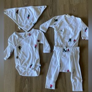 Kate Quinn baby ski set